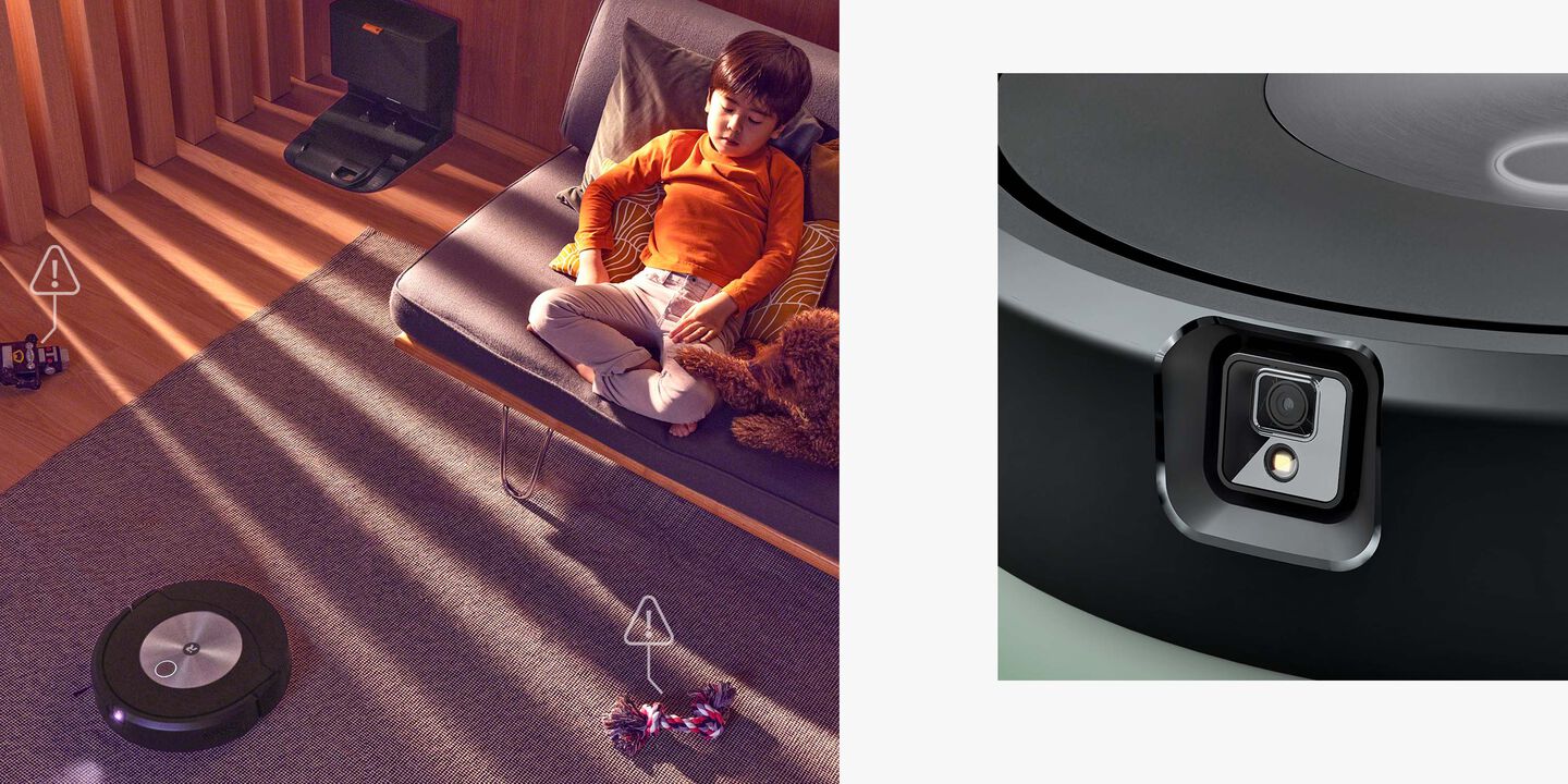 O Roomba Combo j7+ e um rapaz